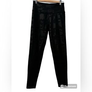 Kyodan leggings black army pattern size Small
